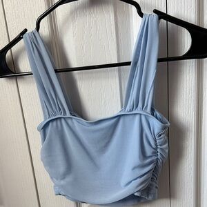 Shein Light Blue Women's Top